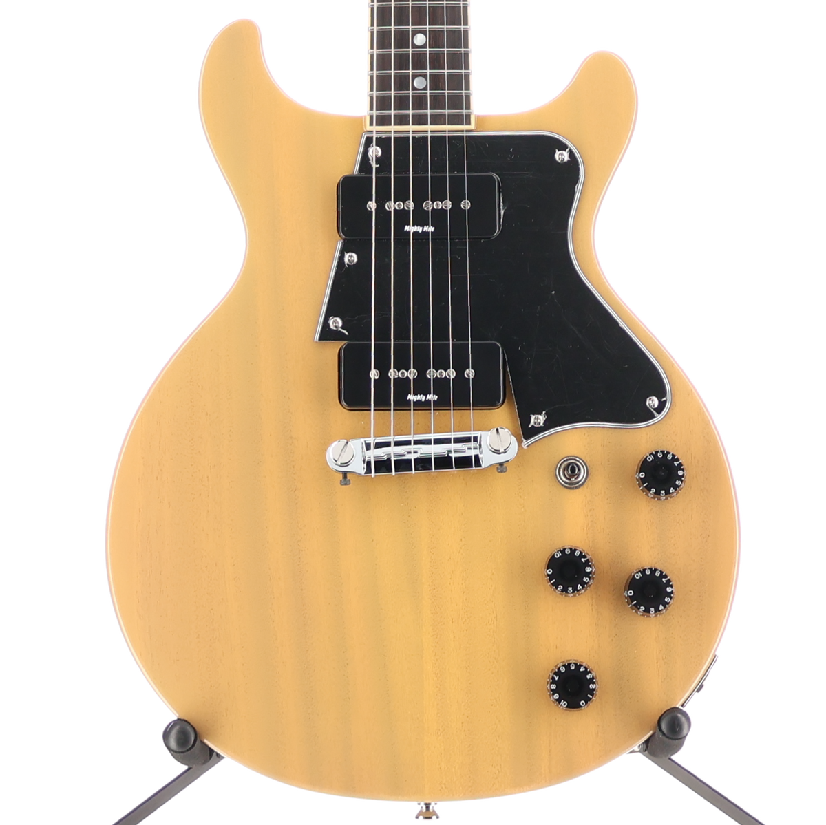 Epiphone 1960 Les Paul Special Double Cut Reissue TV Yellow - Mighty Mite Pickup Mod (T4) (59081)