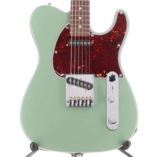 G&L Fullerton Deluxe ASAT Classic Electric Guitar Macha Green (SR) (06040)
