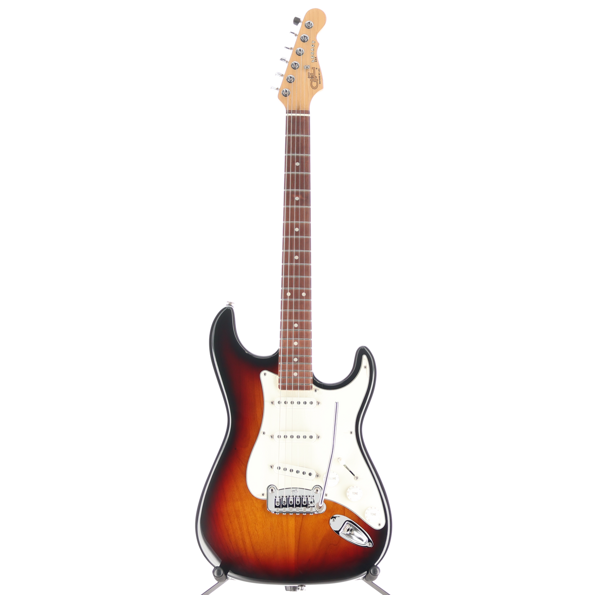 G&L G&L Fullerton Deluxe Legacy Electric Guitar 3-Tone Sunburst (F9) (07336)