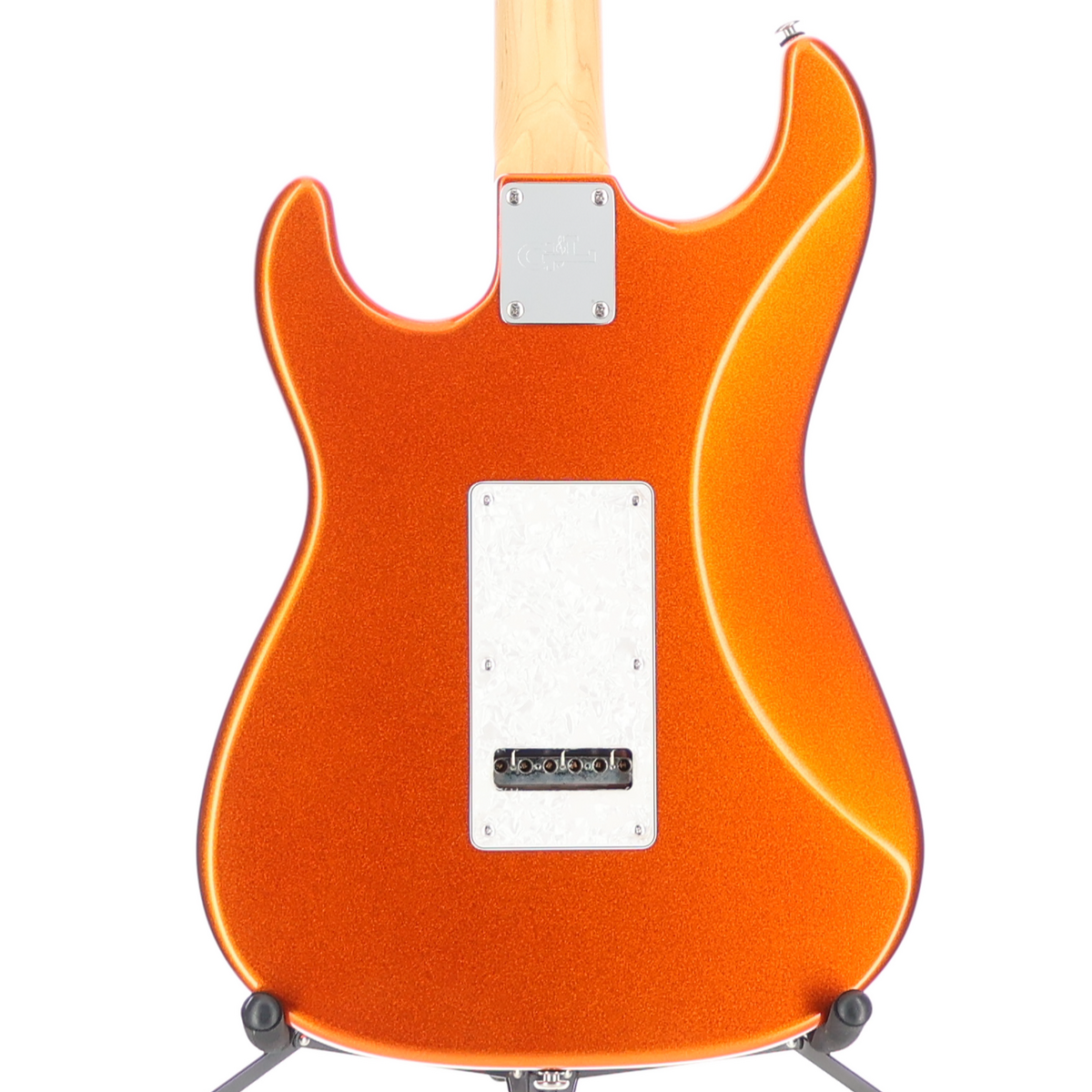 G&L Fullerton Deluxe Comanche Electric Guitar Orange Sparkle (AA6) (07279)