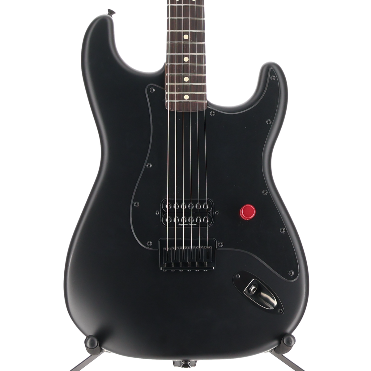 Fender To The Stars Tom Delonge Stratocaster, Black Satin (H6) (24644)