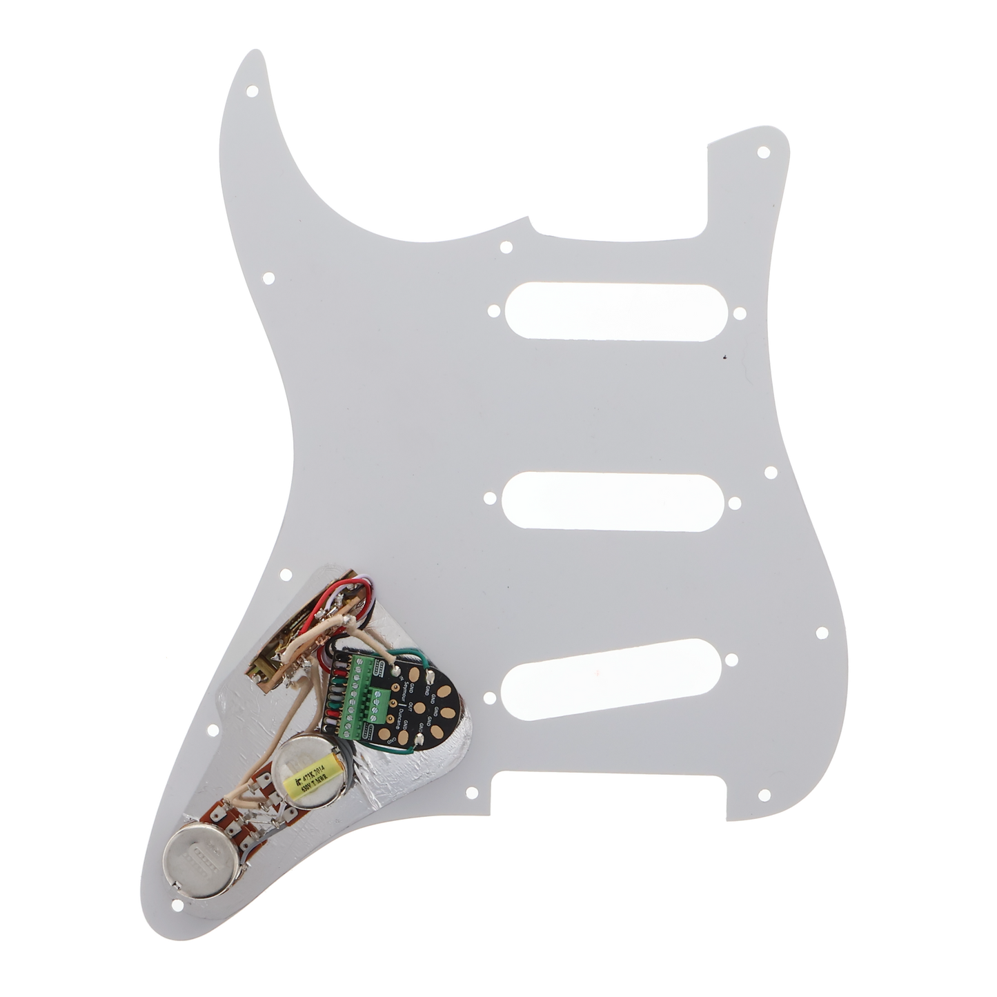 Seymour Duncan B.Y.O.P Loaded Pickguard - White