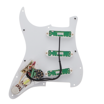 Seymour Duncan Triple Rails Loaded Pickguard - White