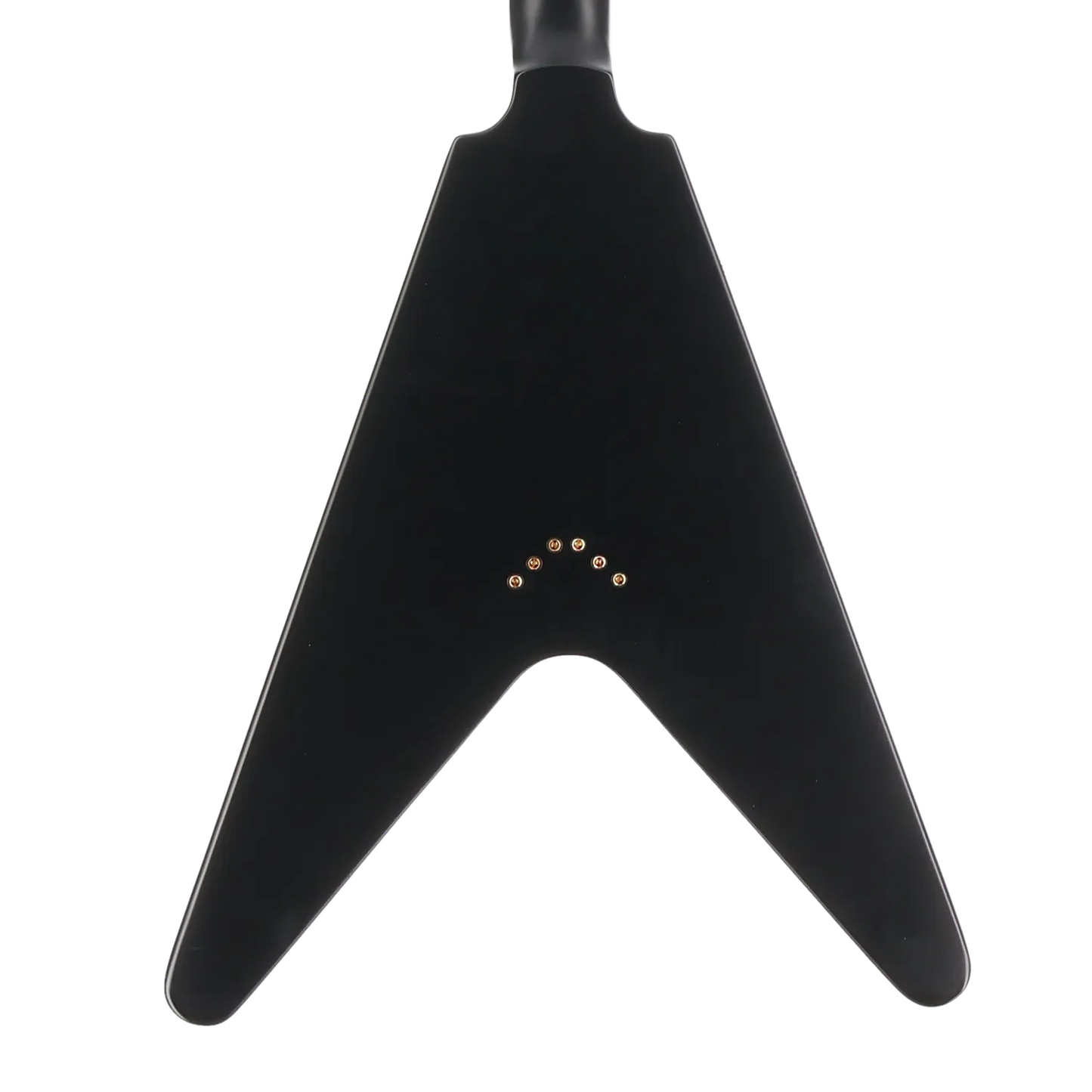 1958 Korina Explorer - Inspired by Gibson - Black Custom Paint with Burstbucker Set (T4) (39038)