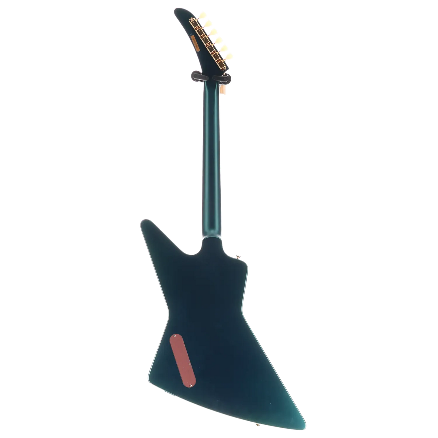 1958 Korina Explorer - Inspired by Gibson - Emerald Green Custom Paint with Burstbucker Set (I1) (79128)