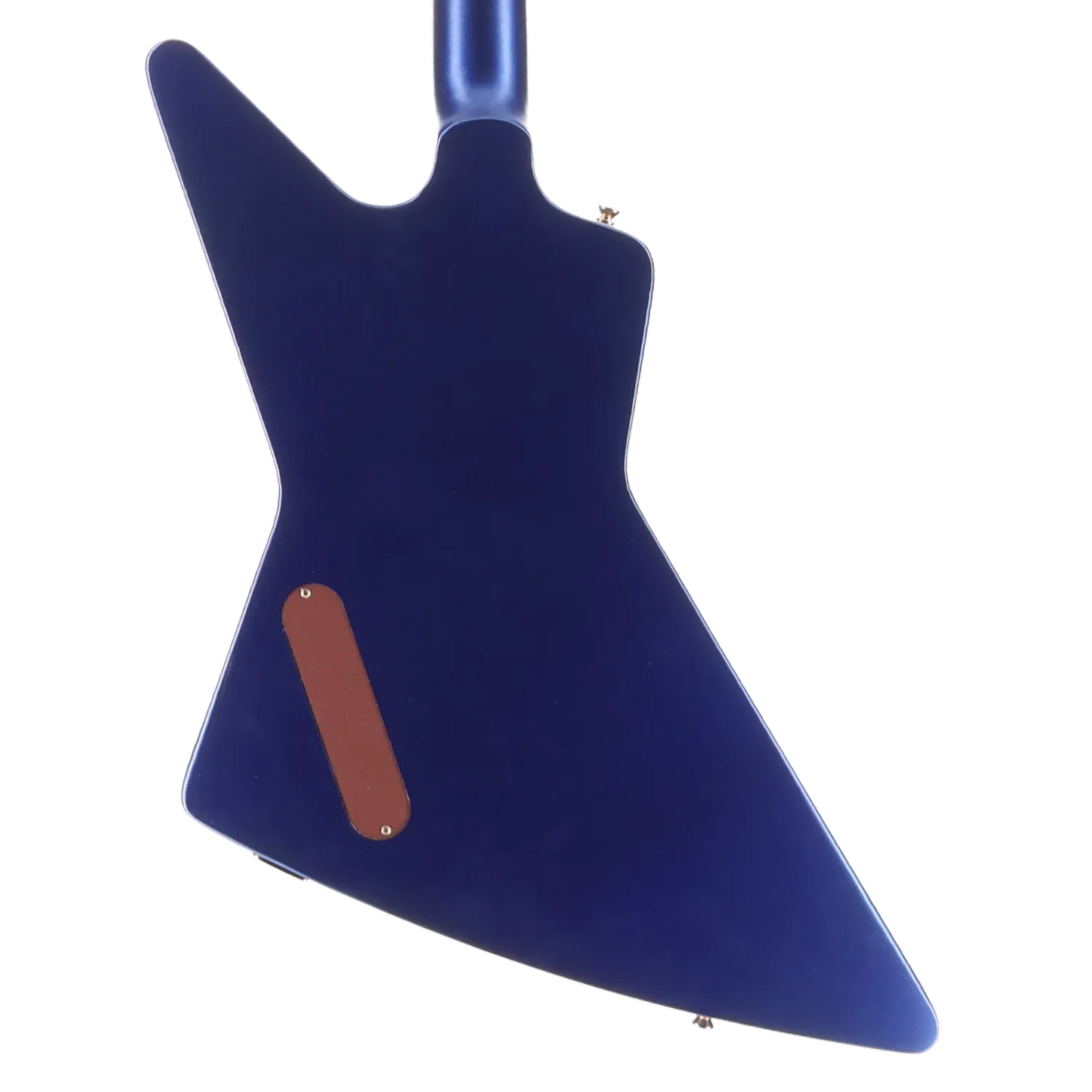 1958 Korina Explorer - Inspired by Gibson - Lapis Blue Custom Paint with Burstbucker Set (RC2) (79219)