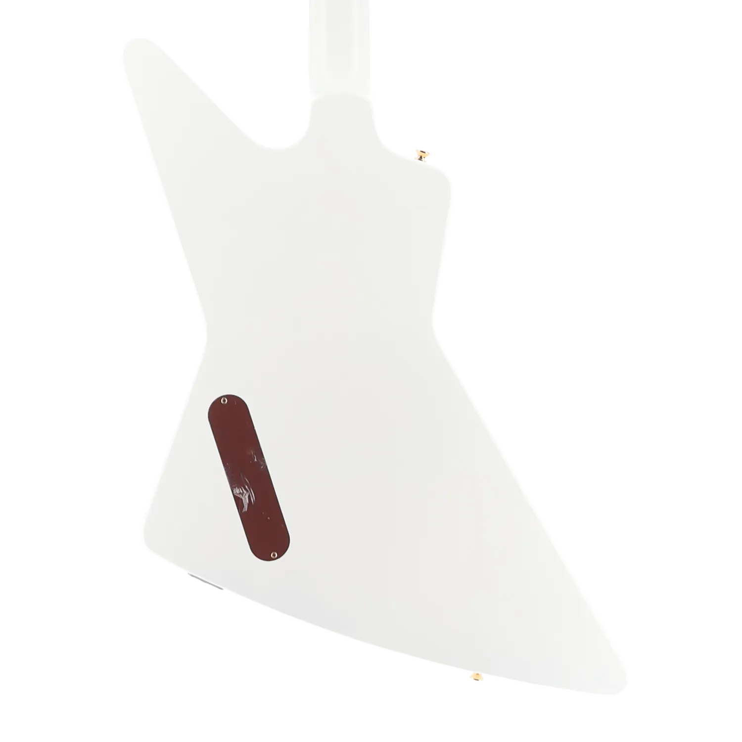 1958 Korina Explorer - Inspired by Gibson - White Custom Paint with Burstbucker Set (RC2) (79129)