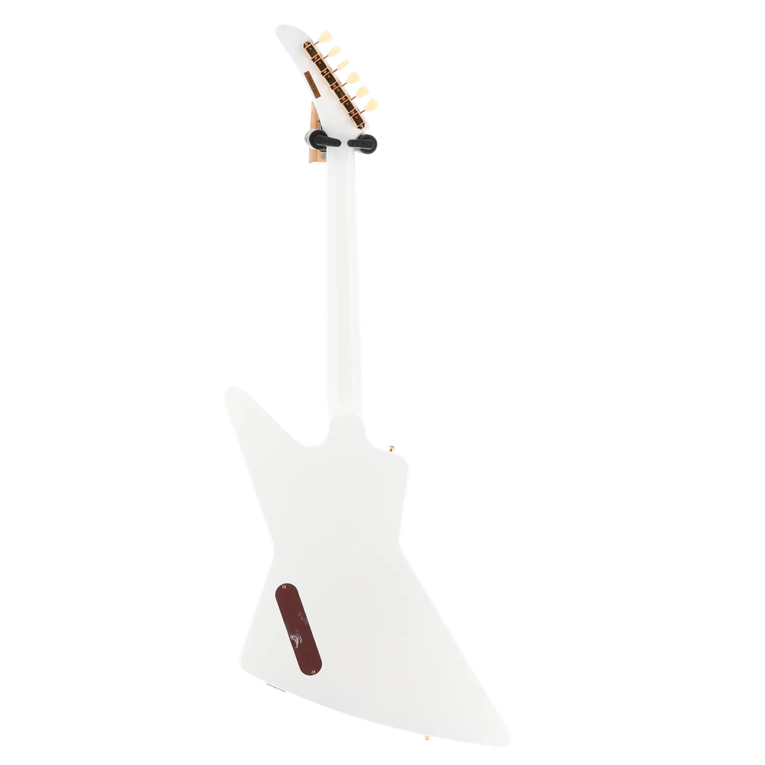1958 Korina Explorer - Inspired by Gibson - White Custom Paint with Burstbucker Set (RC2) (79129)