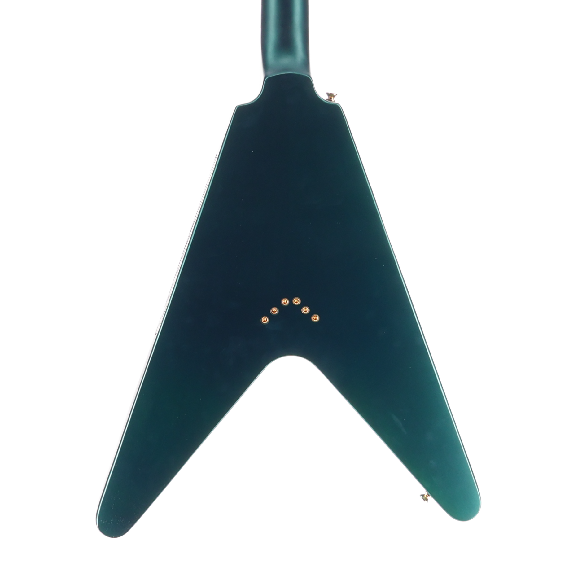 1958 Korina Flying V, Custom Paint, Gibson Burstbucker Pickups (RC2) (79142)