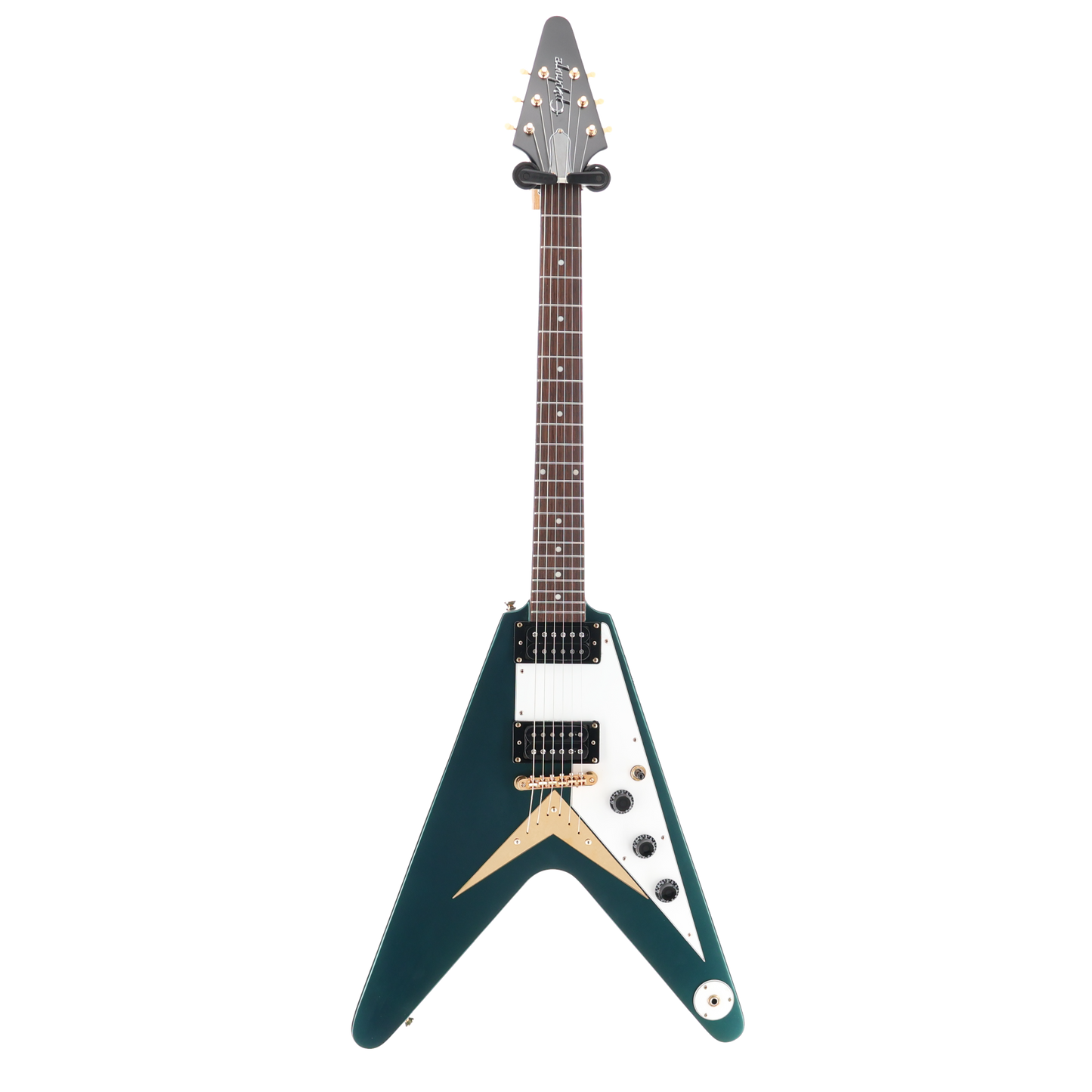1958 Korina Flying V, Custom Paint, Gibson Burstbucker Pickups (RC2) (79142)
