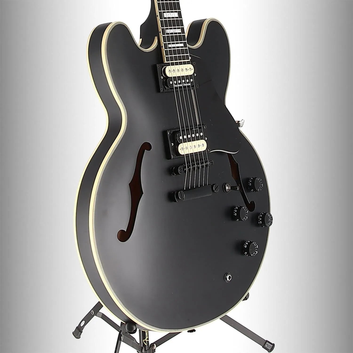 1959 ES-355 Ebony VOS - Inspired By Modified with Seymour Duncan Slash Bridge and 59 Neck Pickup (P5) (99033)