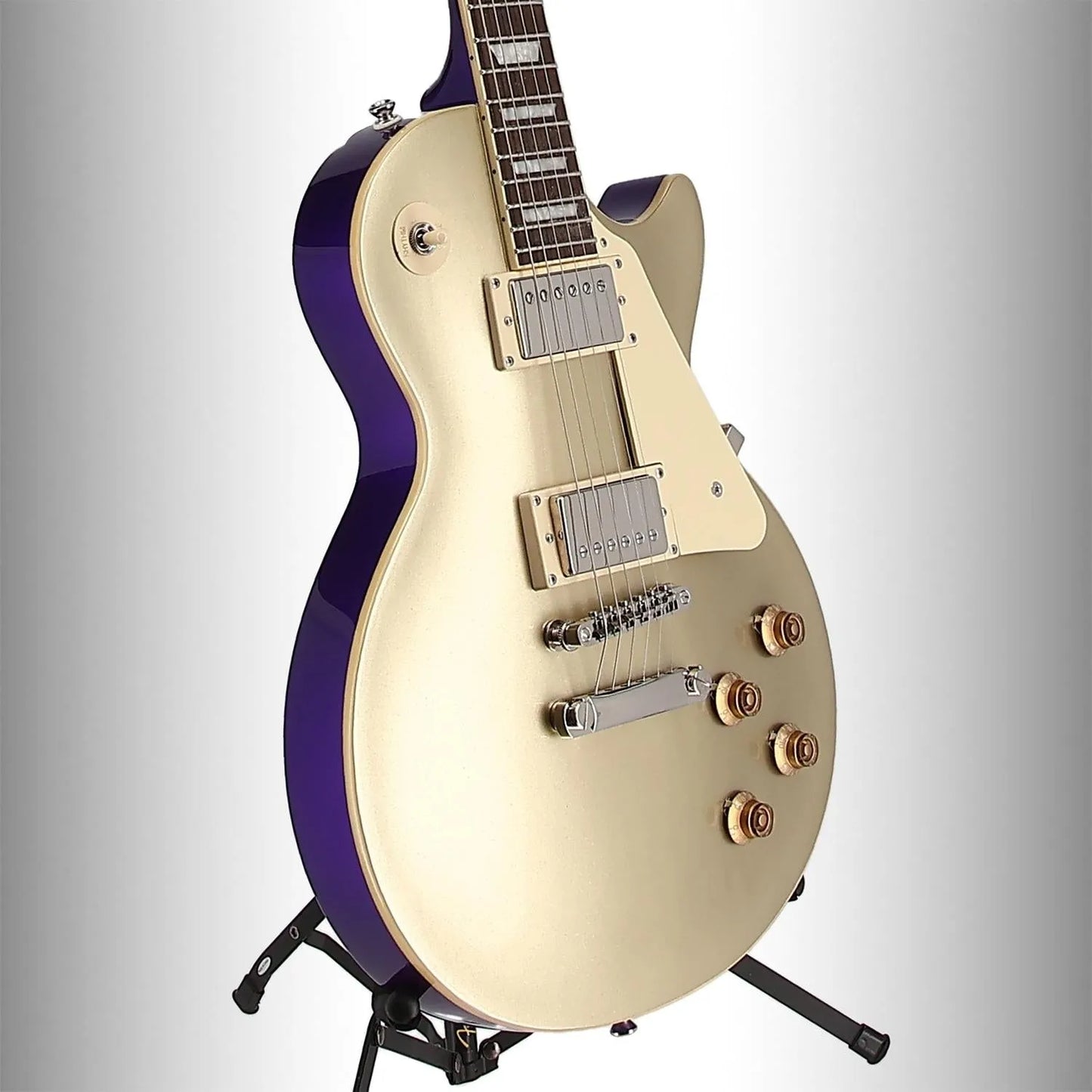 1959 Les Paul Standard Inspired By - Zenith Gold Purple Back and Sides Custom Paint (D1) (39133)