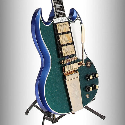 1963 Les Paul Sg Custom - Sherwood Gold Flake Custom Paint (99119)