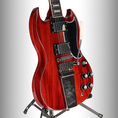 1964 SG Standard Reissue - Cherry Red Modified with Gibson USA Tony Iommi Signature Humbuckers (RC1) (09033)