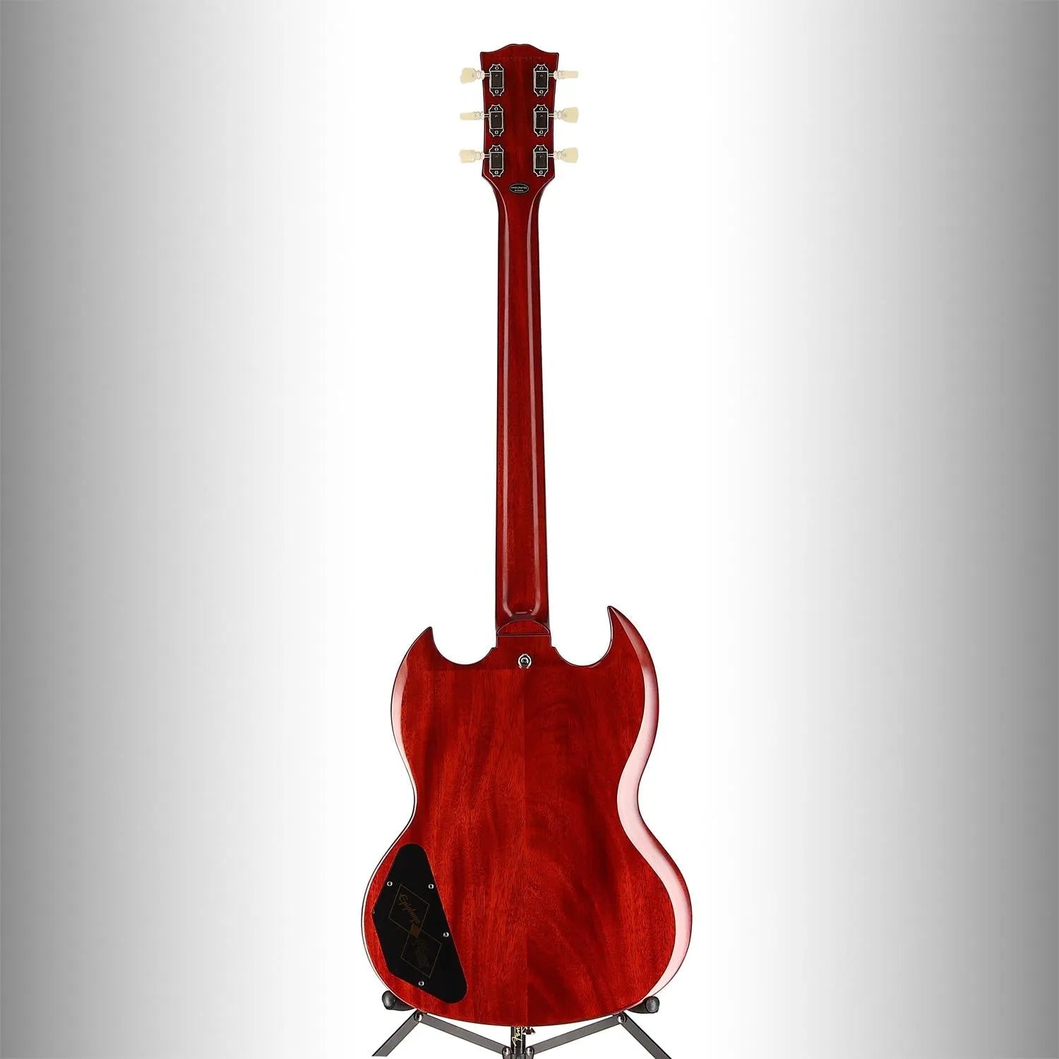 1964 SG Standard Reissue - Cherry Red Modified with Gibson USA Tony Iommi Signature Humbuckers (RC1) (09033)