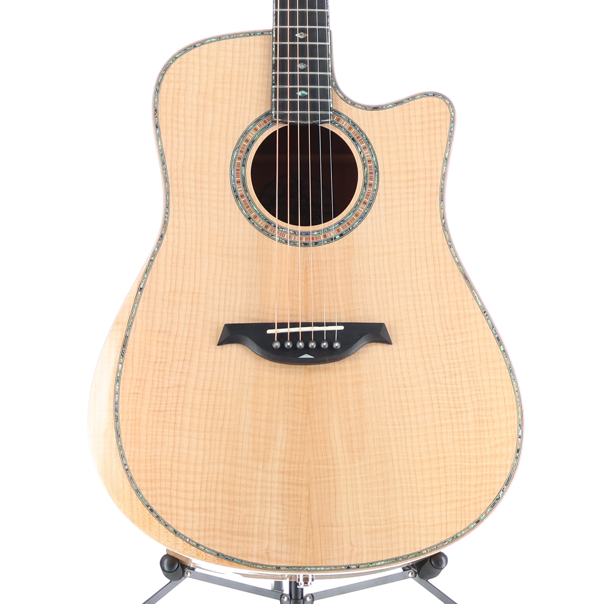BC Rich Prophecy Series A/E Cutaway with Maple Top, Back and Sides, Flame Maple, Fully Tested (BB5) (00067)
