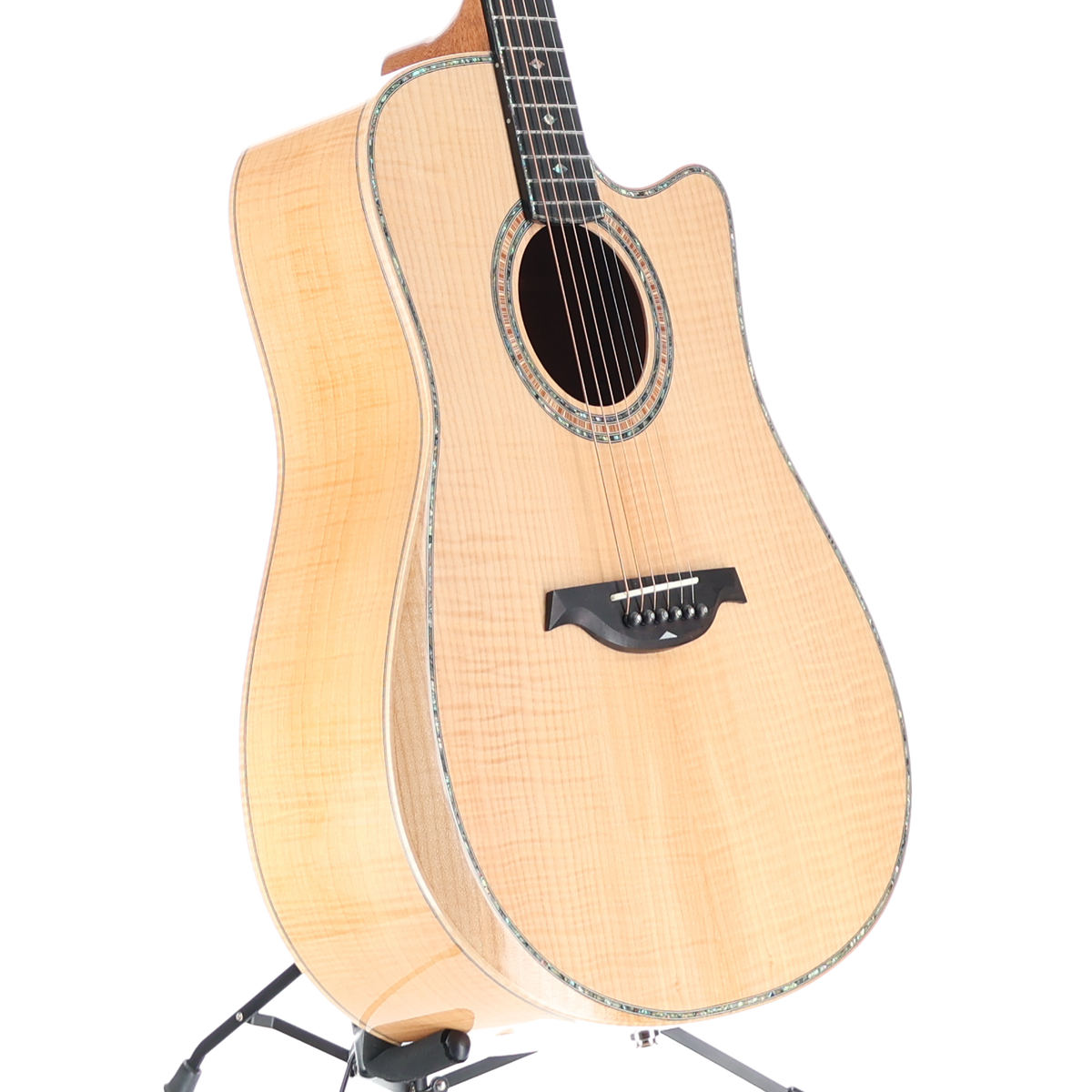 BC Rich Prophecy Series A/E Cutaway with Maple Top, Back and Sides, Flame Maple, Fully Tested (BB5) (00067)