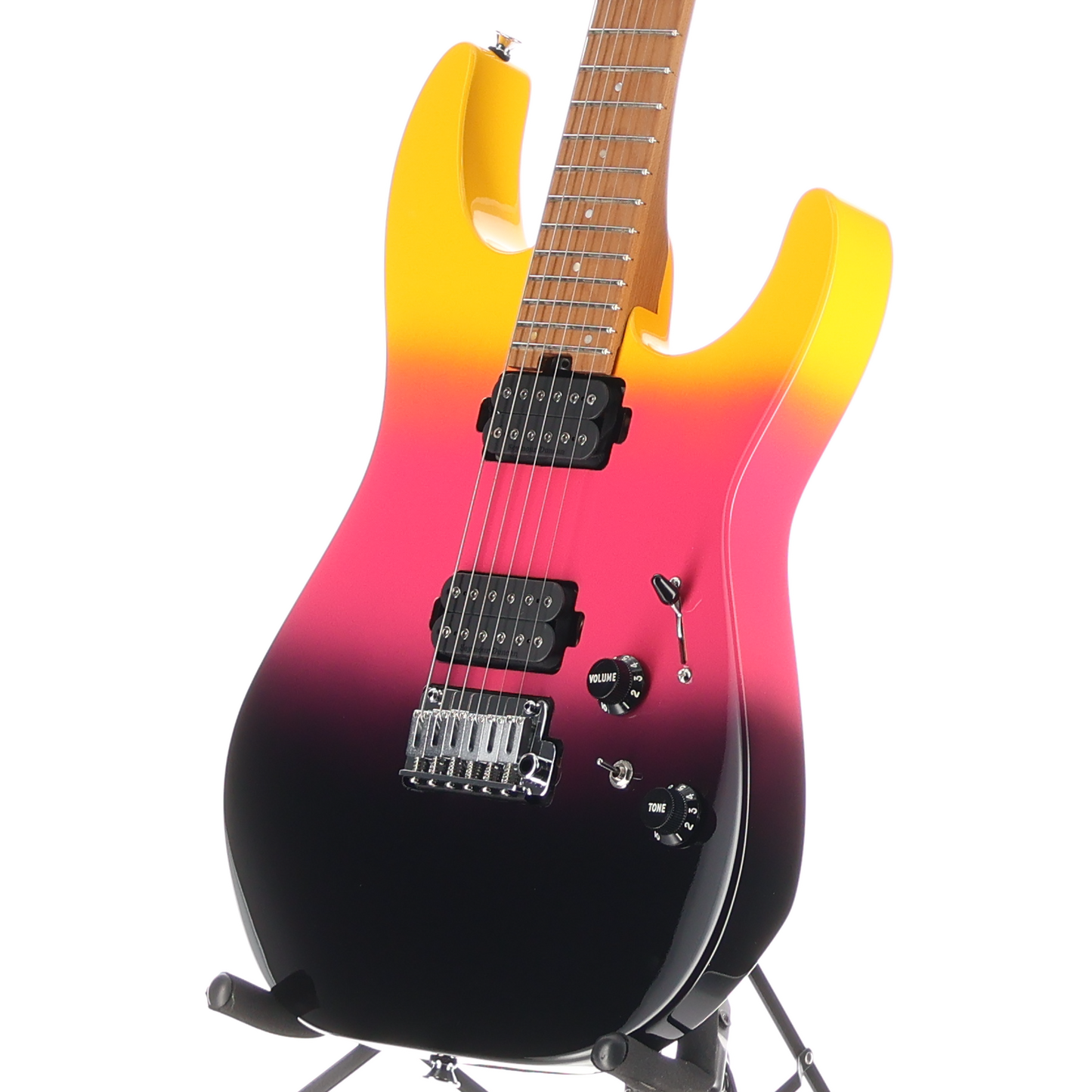 Charvel Pro-Mod DK24 HH 2PT CM, Caramelized Maple Fingerboard, Malibu Sunset (RP) (11500)