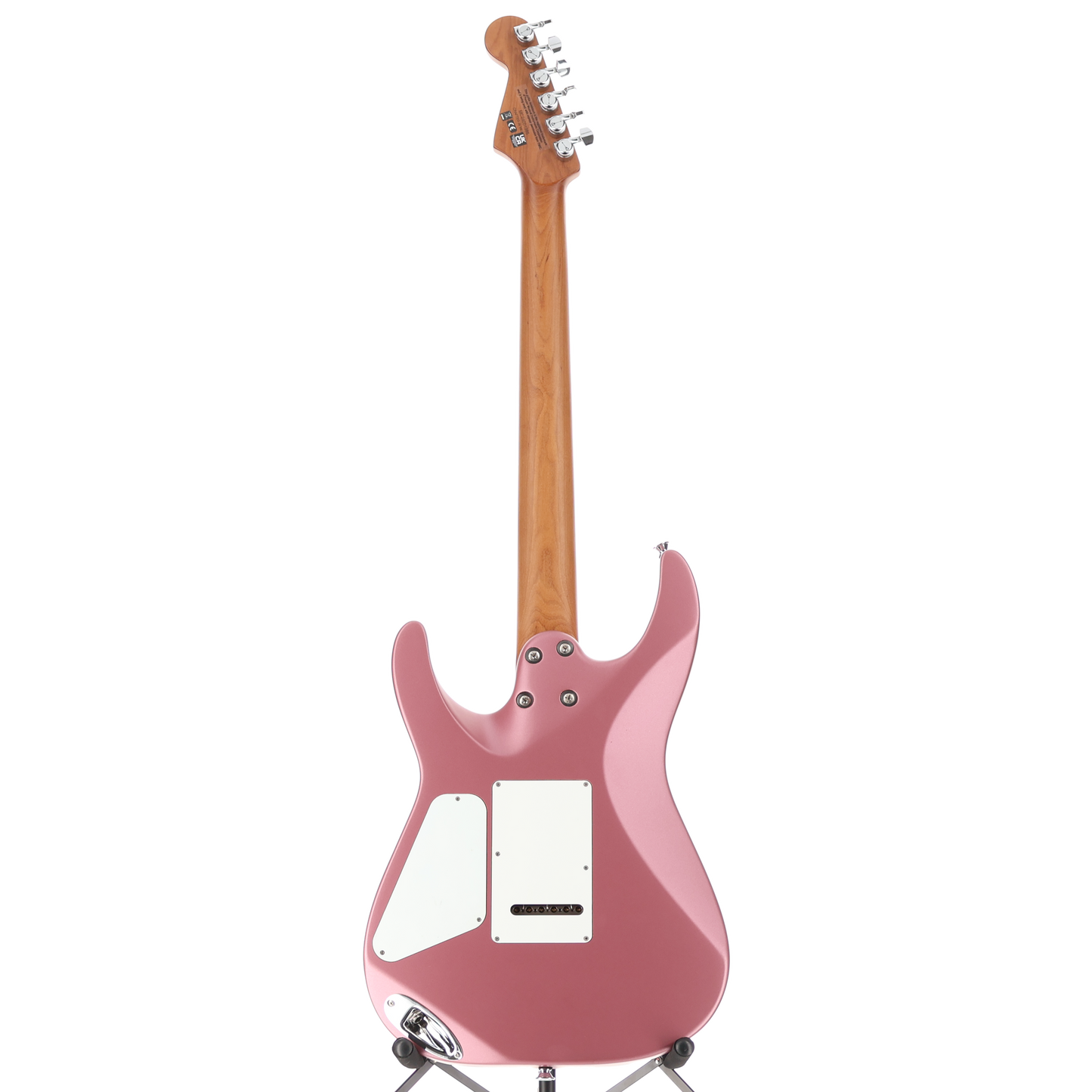 Charvel Pro-Mod DK24 HH 2PT CM, Caramelized Maple Fingerboard, Satin Burgundy Mist (RP) (11519)