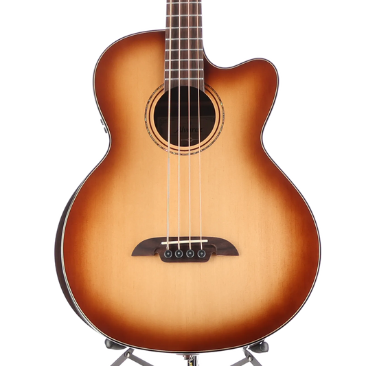4-string Acoustic-electric Bass with Armrest, Spruce Top, Shadowburst (F8) (99015)