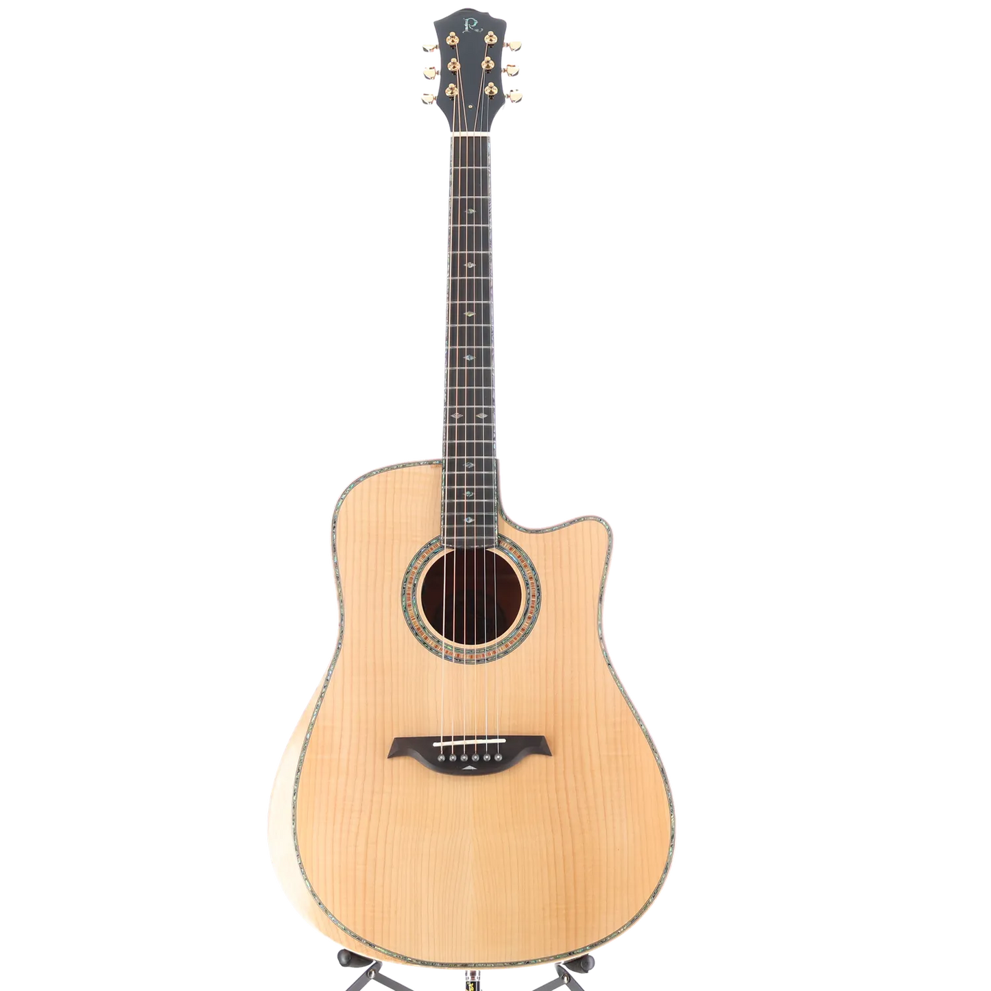 6-string Acoustic-electric with Maple Top, Maple Back and Sides, Mahogany Neck, and Ebony Fingerboard - Flame Maple (P) (00008)