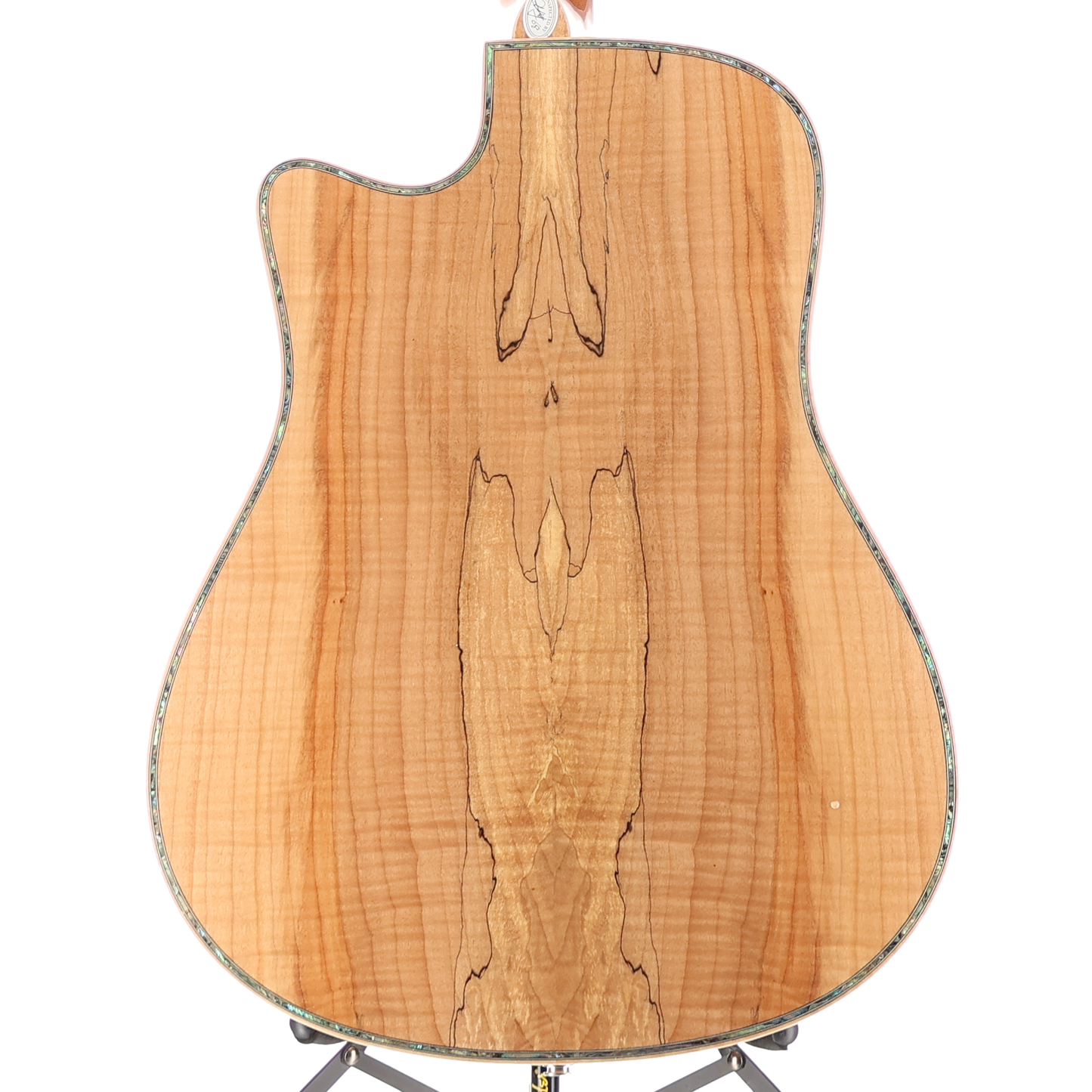 6-string Acoustic-electric with Maple Top, Maple Back and Sides, Mahogany Neck, and Ebony Fingerboard - Spalted Maple (P) (00009)