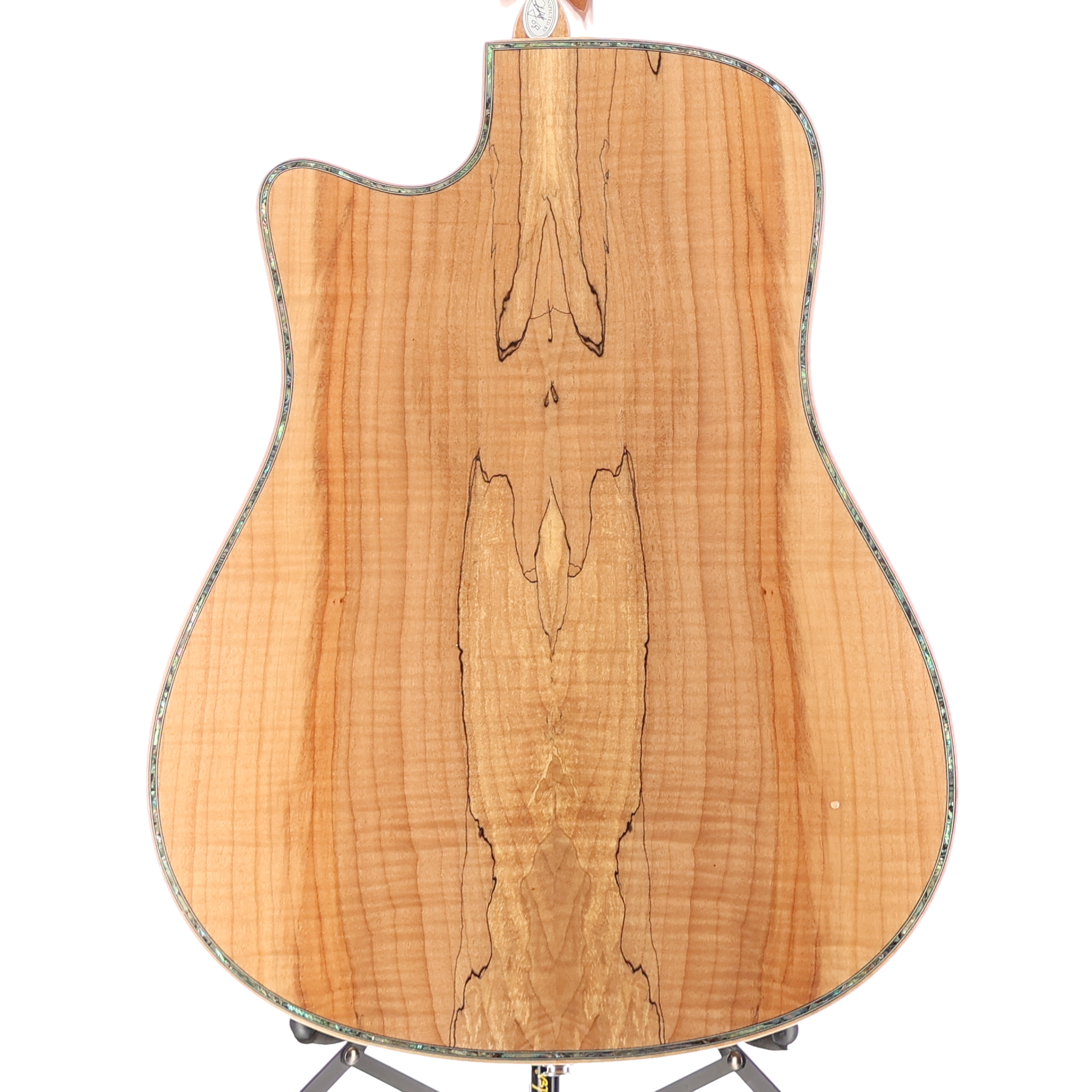 6-string Acoustic-electric with Maple Top, Maple Back and Sides, Mahogany Neck, and Ebony Fingerboard - Spalted Maple (P) (00009)