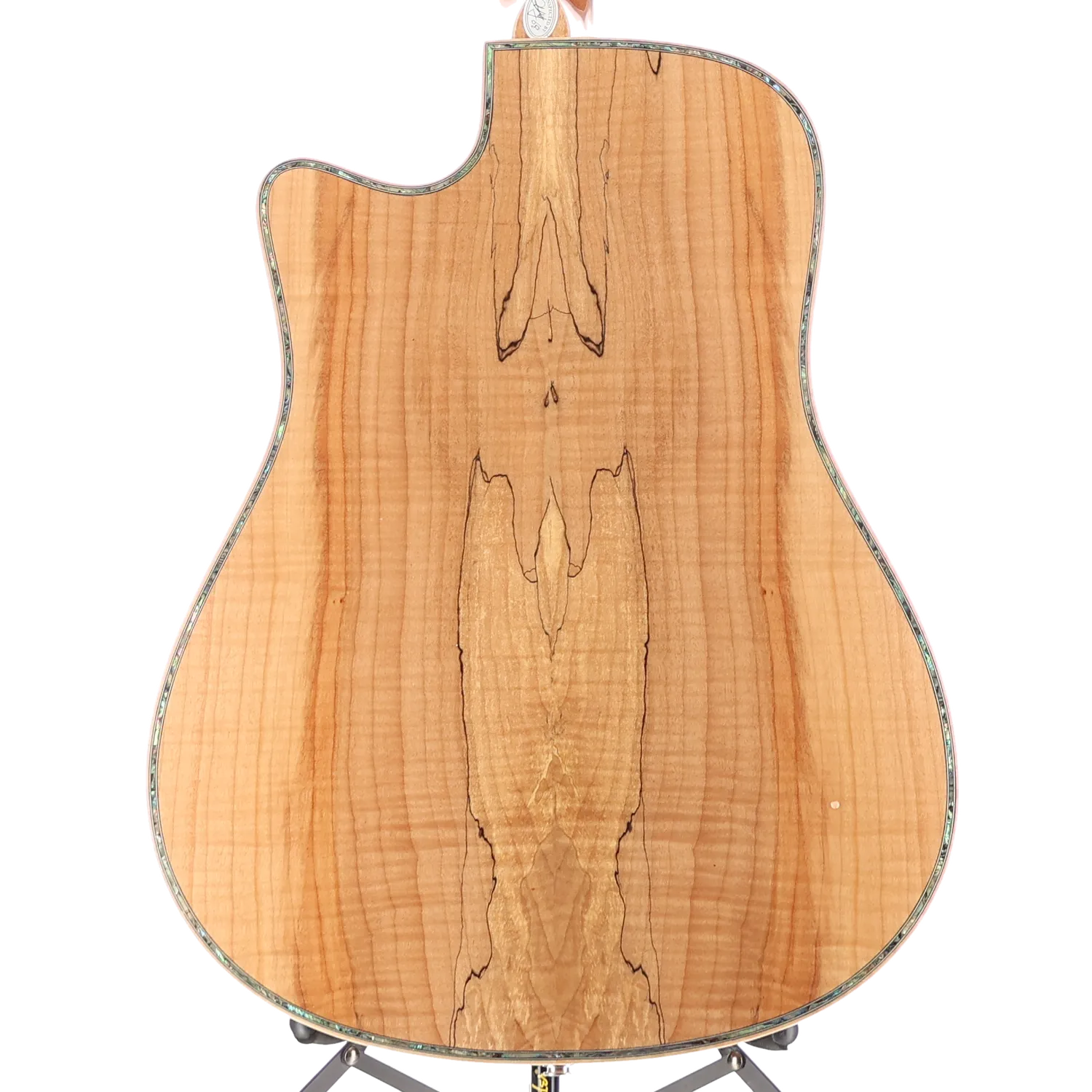 6-string Acoustic-electric with Maple Top, Maple Back and Sides, Mahogany Neck, and Ebony Fingerboard - Spalted Maple (P) (00009)