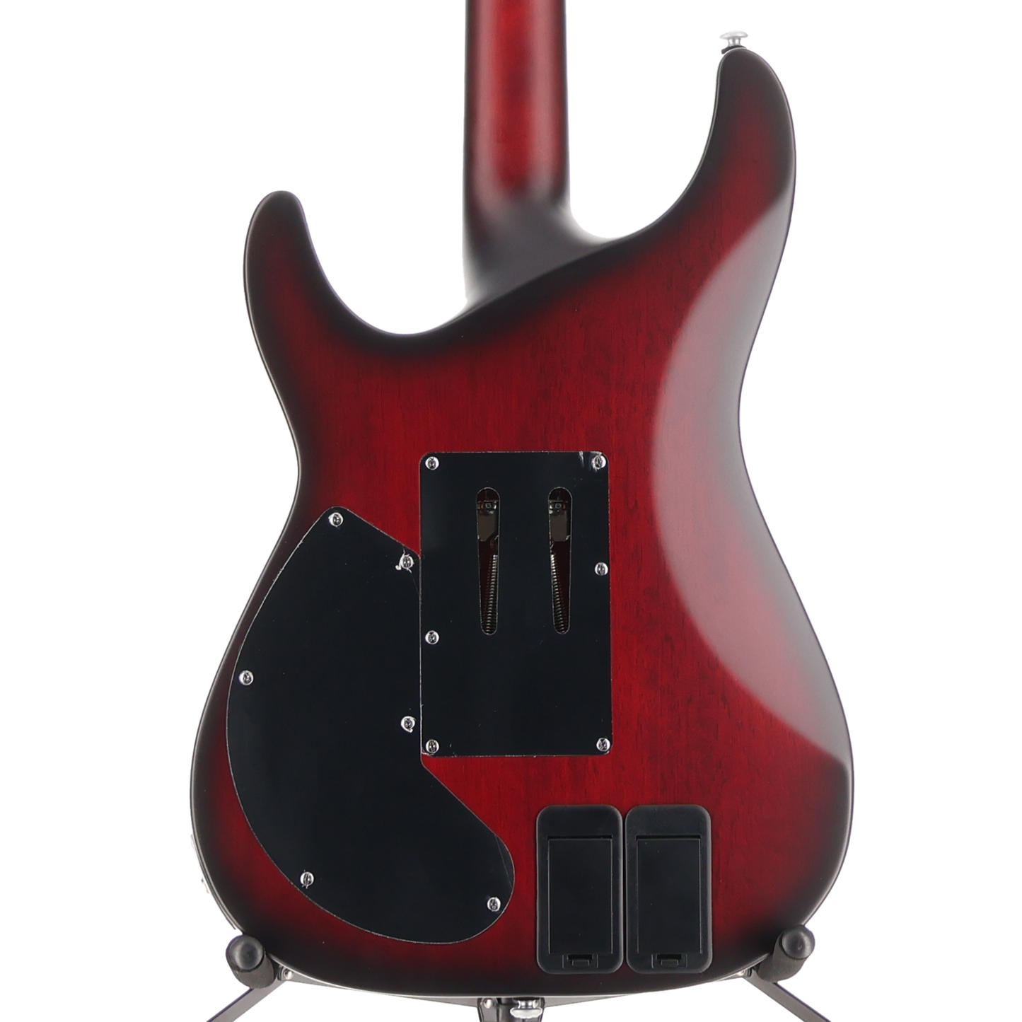 Schecter C-1 Platinum Floyd Rose Sustainer Satin Crimson Red Burst (N6) (79020)