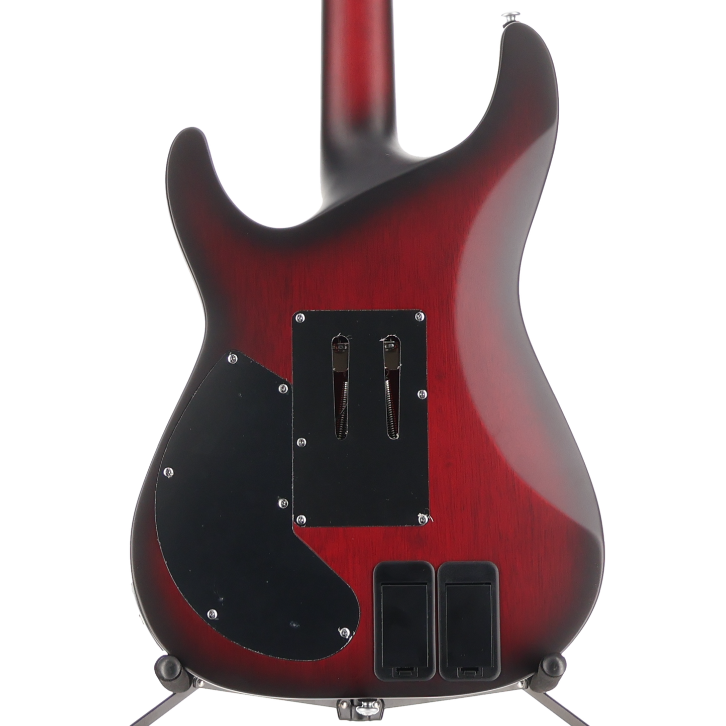 Schecter C-1 Platinum Floyd Rose Sustainer Satin Crimson Red Burst (N13) (79021)