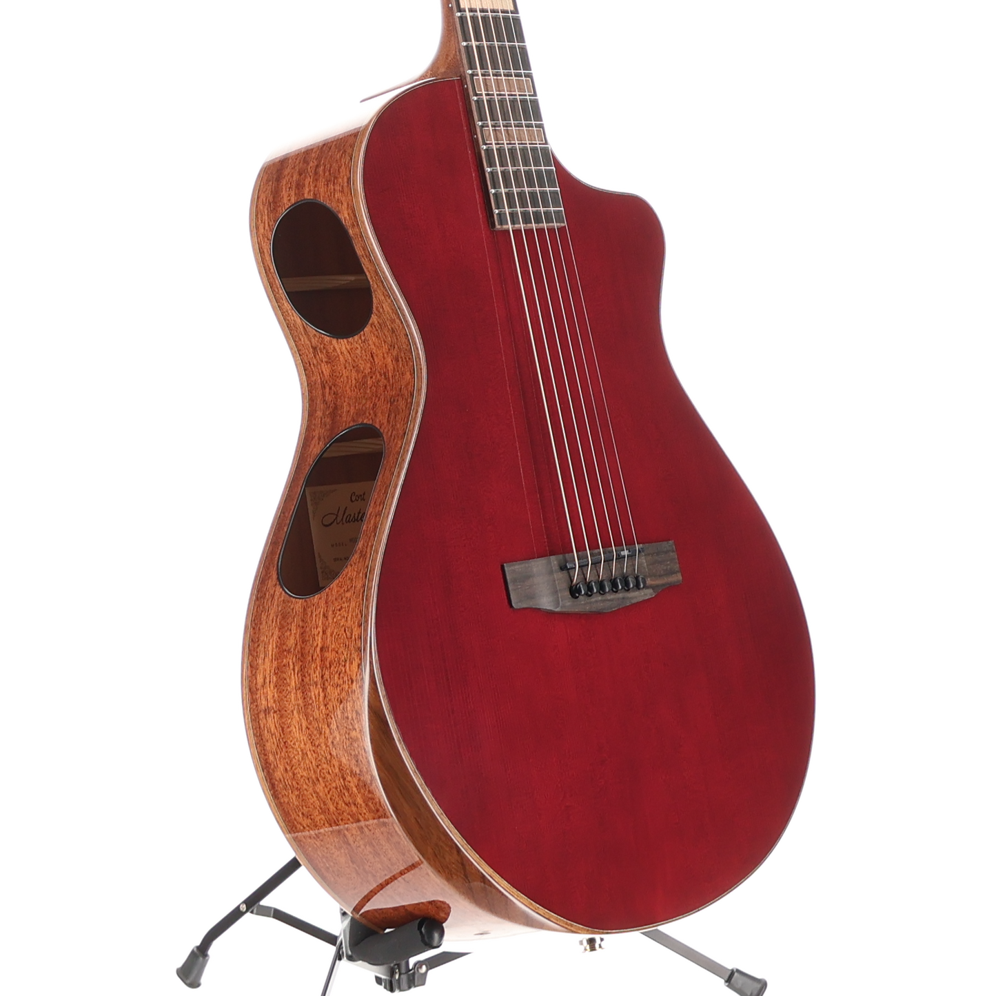 Cort Modern Burgundy -Trans Burgundy Acoustic Electric Guitar - Transparent Burgundy (I11) (49005)