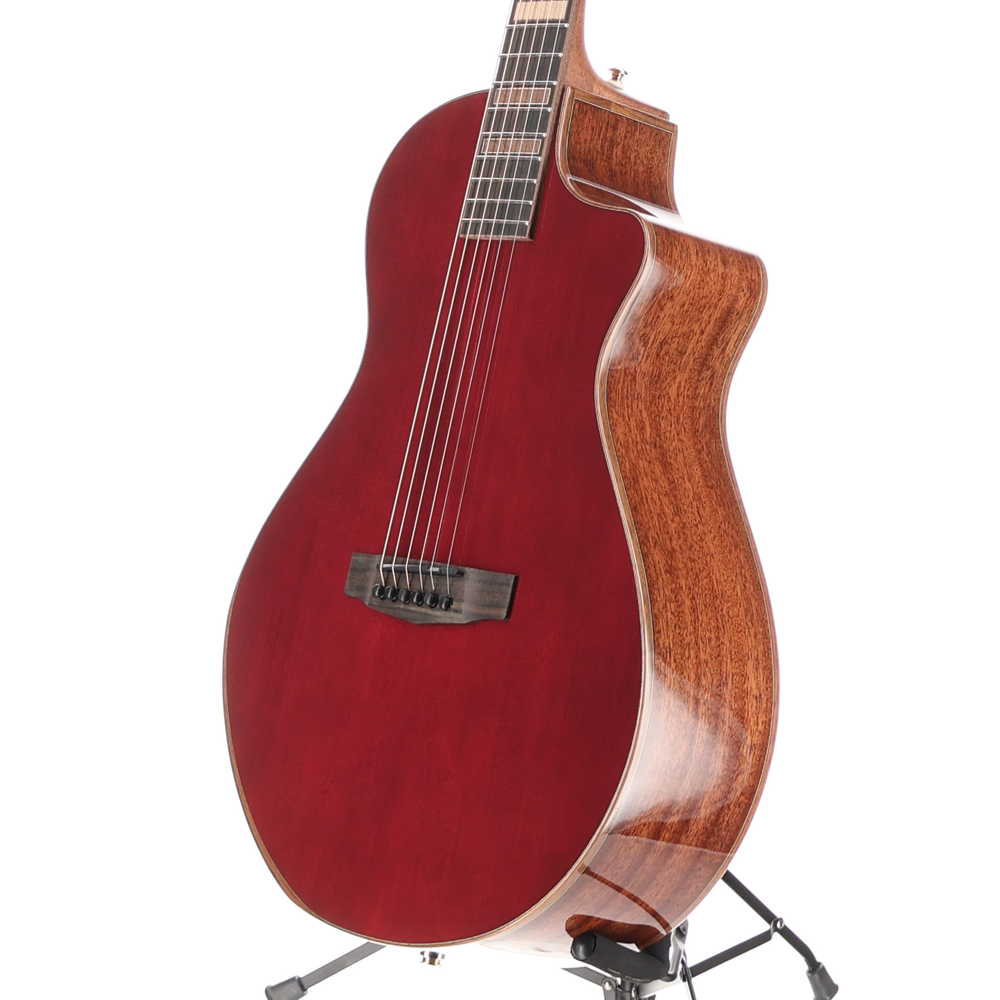Cort Modern Burgundy -Trans Burgundy Acoustic Electric Guitar - Transparent Burgundy (I11) (49005)