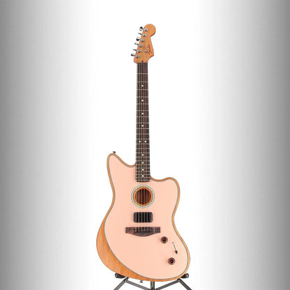 Acoustasonic Player Jazzmaster, Rosewood Fingerboard, Shell Pink (P11) (17447)