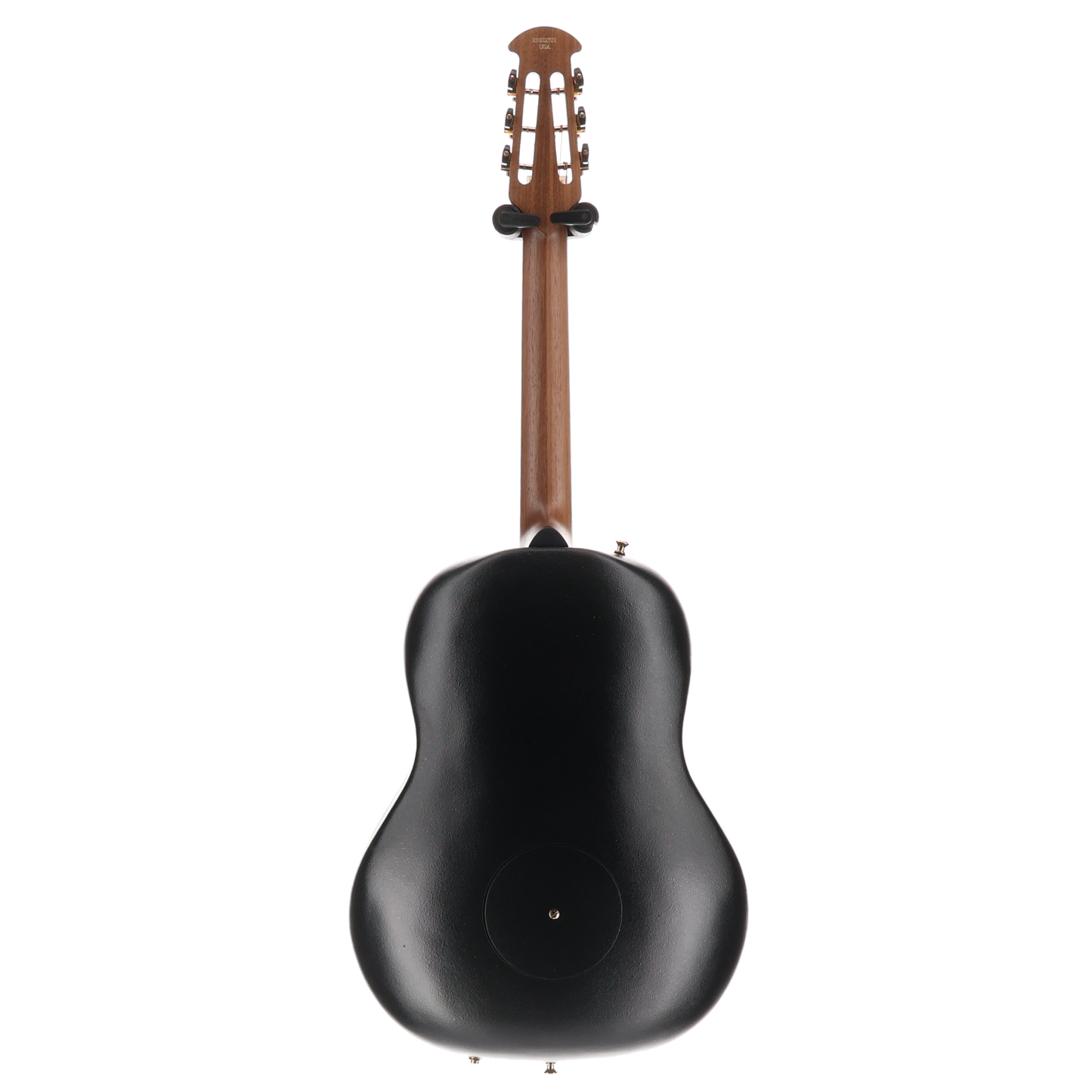Adamas Spalted Maple Limited Edition, Deep Contour Acoustic-Electric Guitar - Black Satin Copper Metal Flake (RC1) (22701)