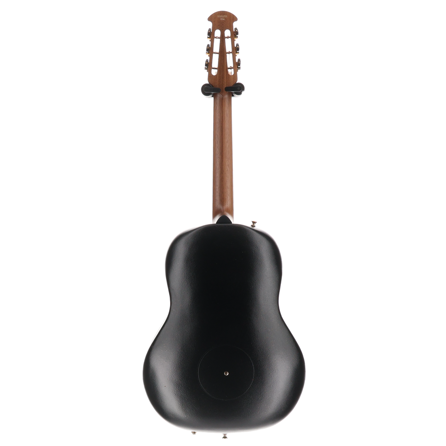 Adamas Spalted Maple Limited Edition, Deep Contour Acoustic-Electric Guitar - Black Satin Copper Metal Flake (SR) (22701)