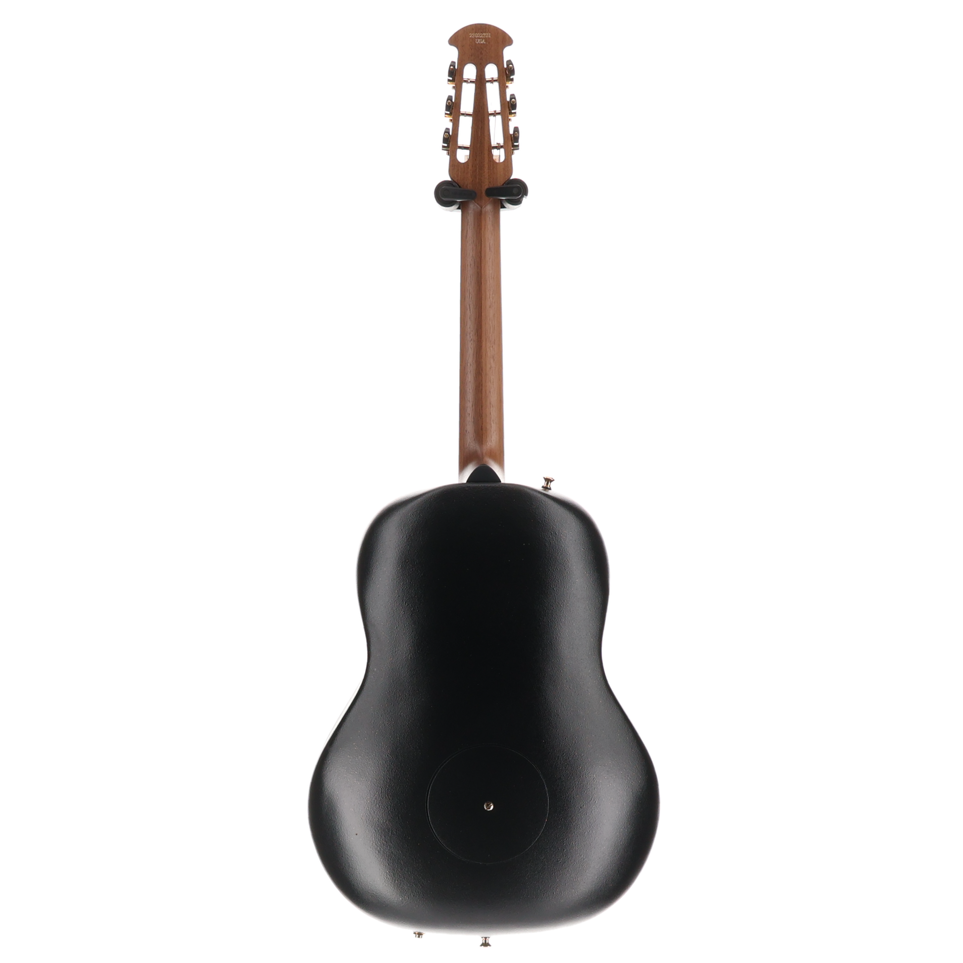Adamas Spalted Maple Ltd Ed Deep Contour Ac-El - Black Satin Copper Metal Flake, Pro Setup (SR) (22701)