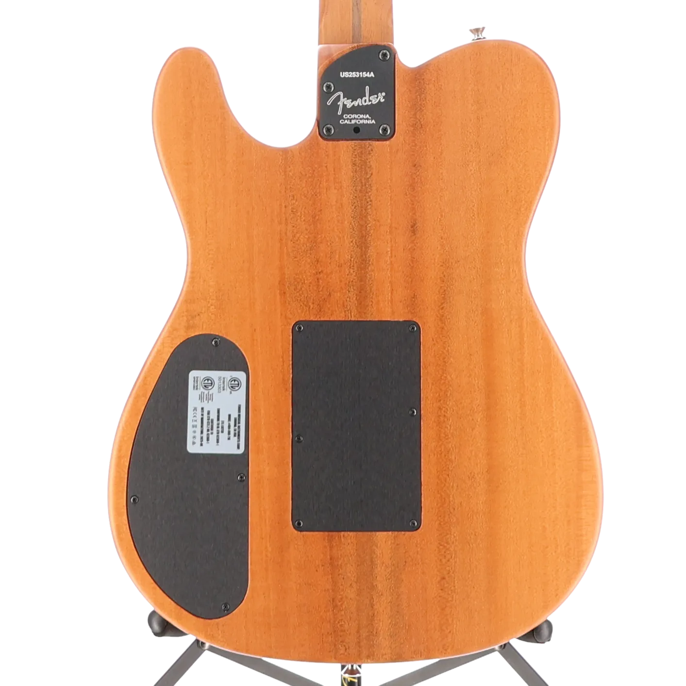 American Acoustasonic Telecaster All-Mahogany, Ebony Fingerboard, Natural (C13) (3154A)