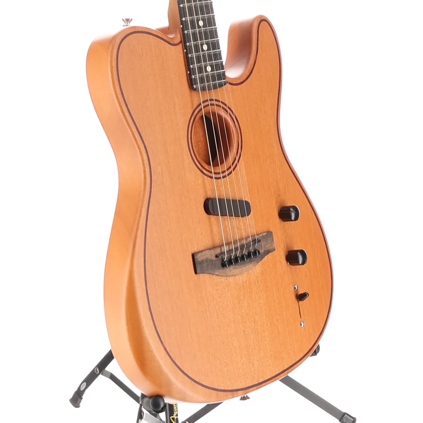 American Acoustasonic Telecaster All-Mahogany, Ebony Fingerboard, Natural (C13) (3154A)