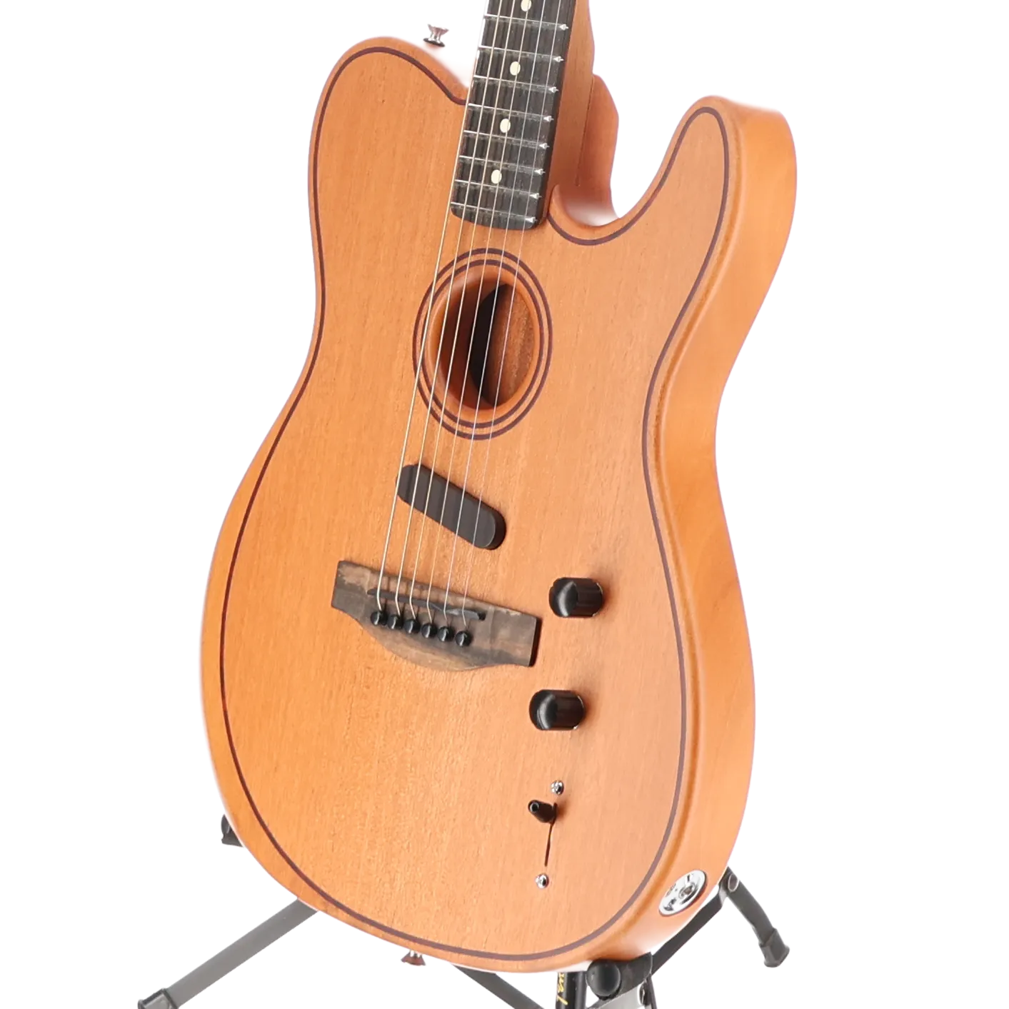 American Acoustasonic Telecaster All-Mahogany, Ebony Fingerboard, Natural (C13) (3154A)