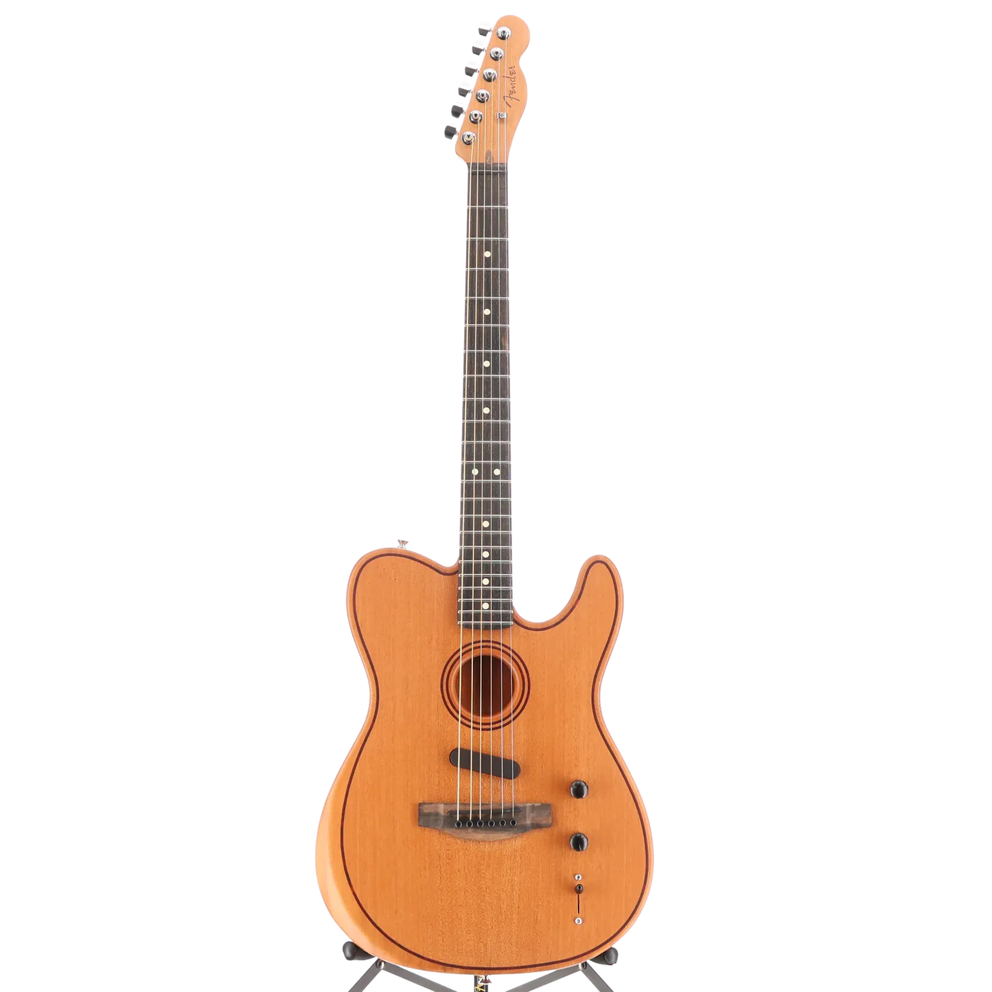 American Acoustasonic Telecaster All-Mahogany, Ebony Fingerboard, Natural (C13) (3154A)