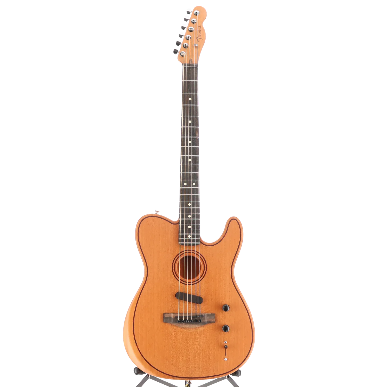 American Acoustasonic Telecaster All-Mahogany, Ebony Fingerboard, Natural (C13) (3154A)
