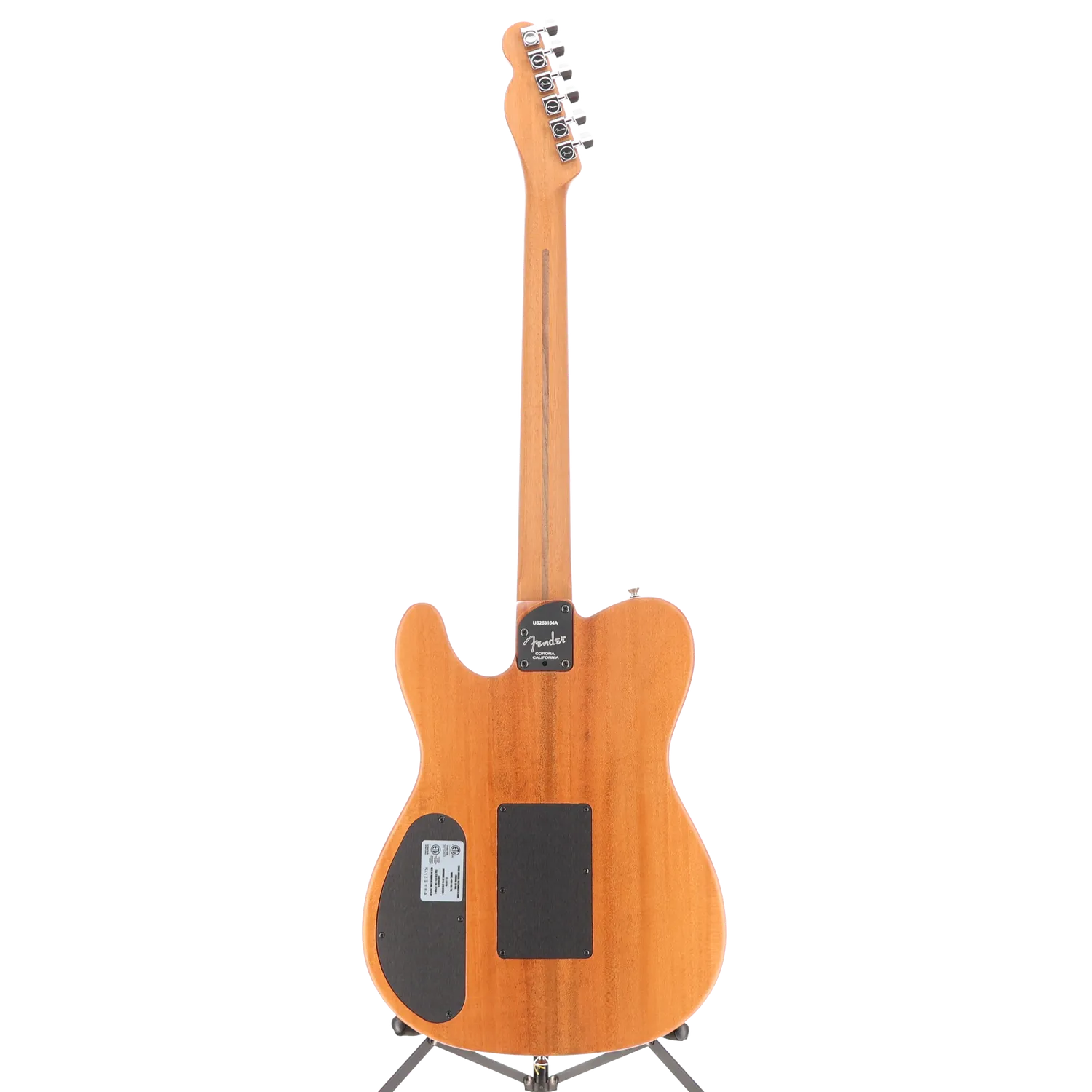 American Acoustasonic Telecaster All-Mahogany, Ebony Fingerboard, Natural (C13) (3154A)