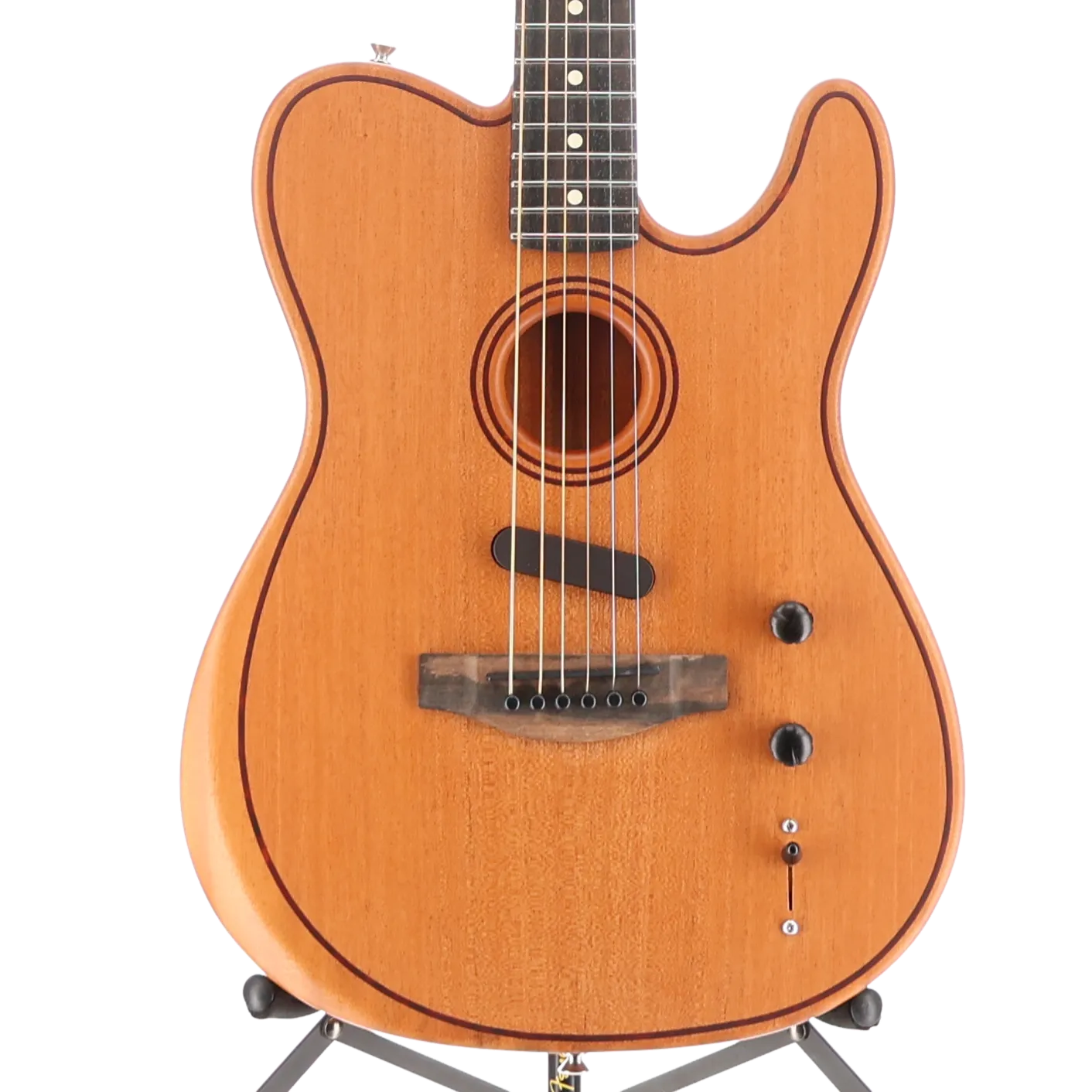 American Acoustasonic Telecaster All-Mahogany, Ebony Fingerboard, Natural (C13) (3154A)
