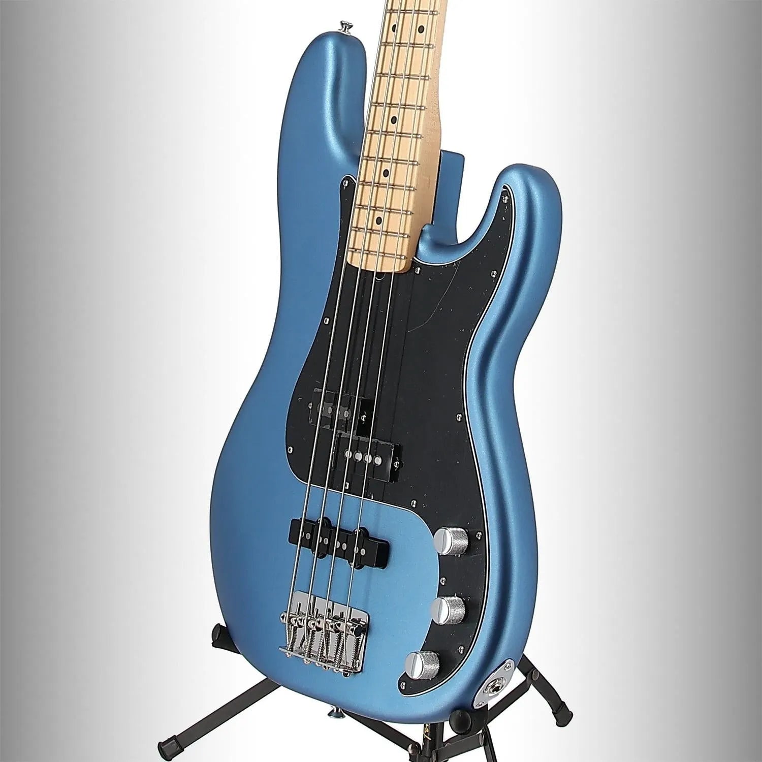 American Performer Precision Bass, Maple Fingerboard, Satin Lake Placid Blue (C13) (15866)