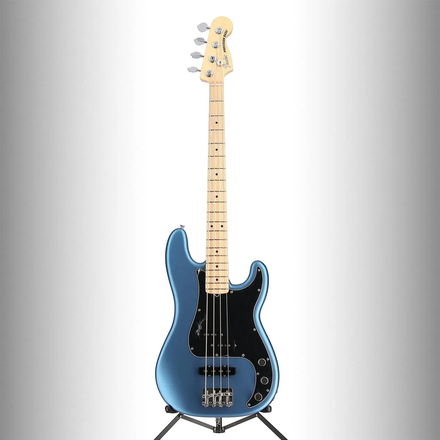 American Performer Precision Bass, Maple Fingerboard, Satin Lake Placid Blue (W8) (01081)