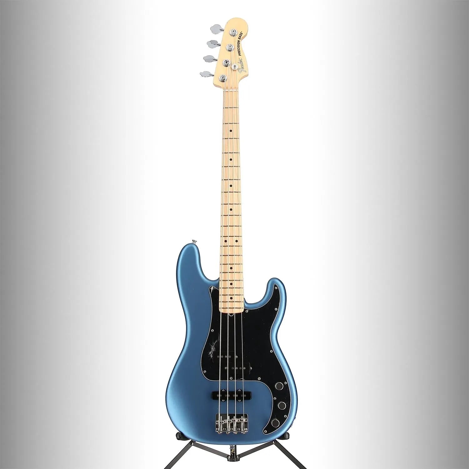 American Performer Precision Bass, Maple Fingerboard, Satin Lake Placid Blue (W8) (01081)
