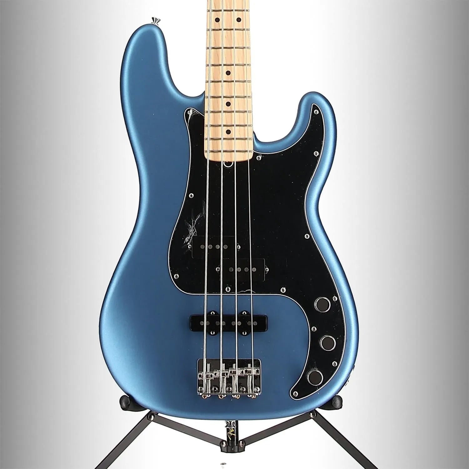 American Performer Precision Bass, Maple Fingerboard, Satin Lake Placid Blue (W8) (01081)
