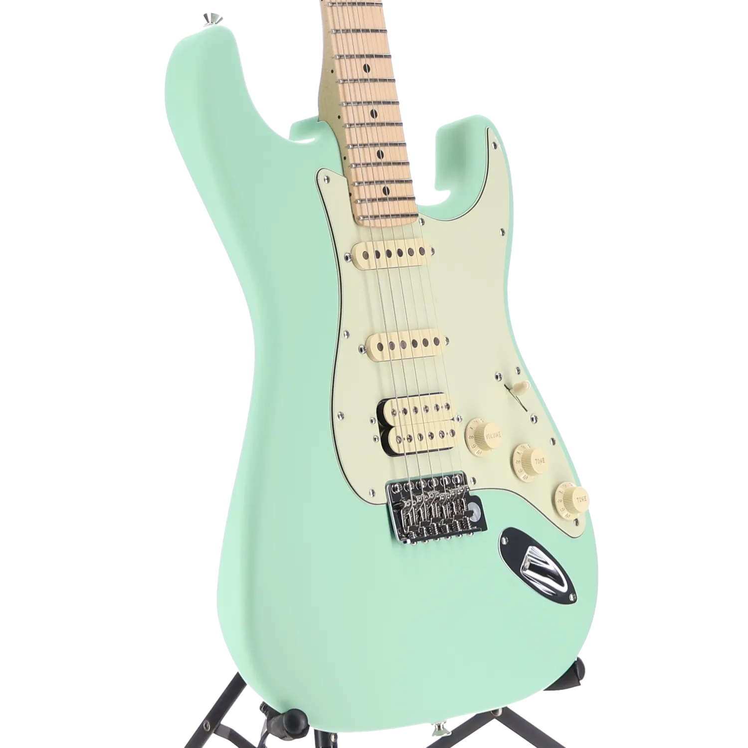 American Performer Stratocaster HSS, Maple Fingerboard, Satin Surf Green (CC2) (40531)