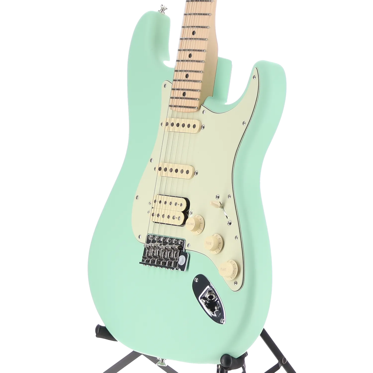 American Performer Stratocaster HSS, Maple Fingerboard, Satin Surf Green (CC2) (40531)