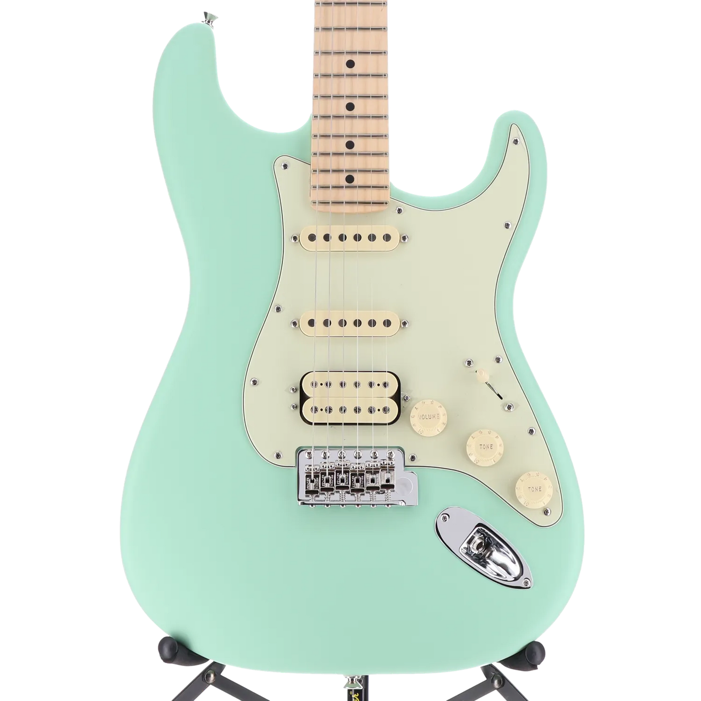 American Performer Stratocaster HSS, Maple Fingerboard, Satin Surf Green (CC2) (40531)